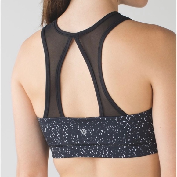 Lululemon- Sports Bra with Mesh Pannels - Picture 2 of 7
